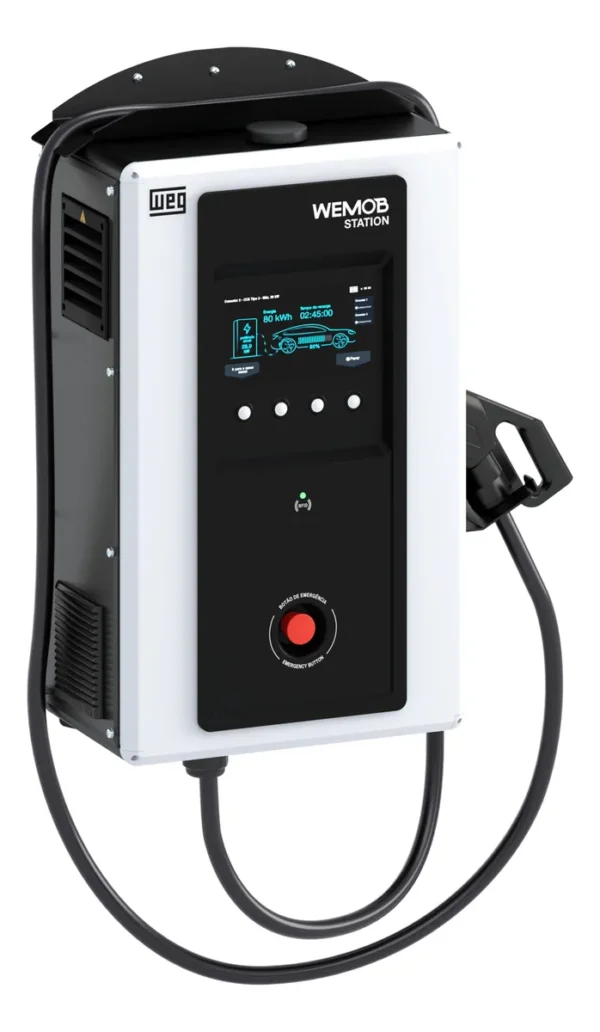 WEMOB STATION 30 kW CCS‑2 (WEMOB‑S‑030‑W‑E‑4G‑R‑H‑1CS2) - Imagem 2