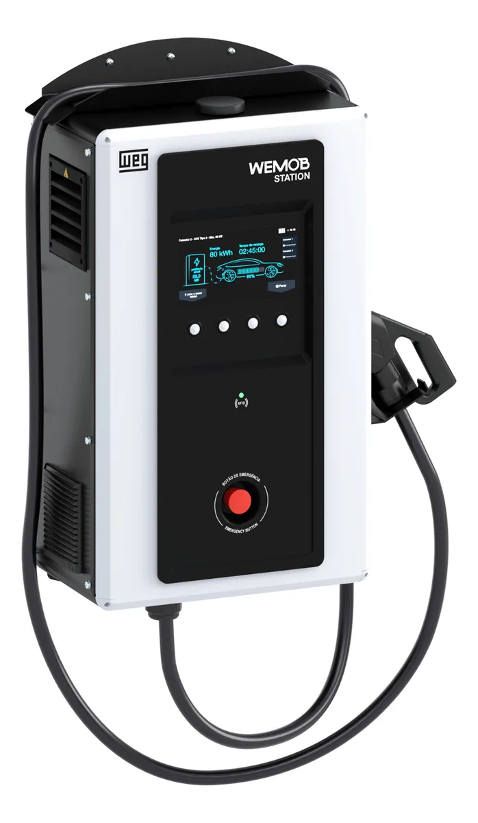 WEMOB STATION 30 kW CCS‑2 (WEMOB‑S‑030‑W‑E‑4G‑R‑H‑1CS2) - Imagem 2