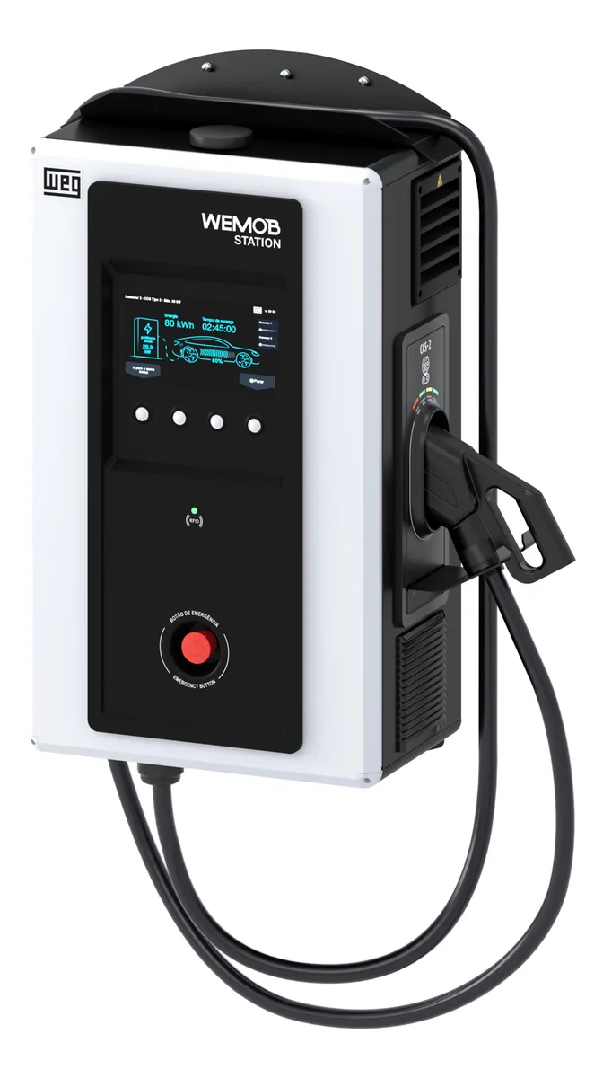 WEMOB STATION 30 kW CCS‑2 (WEMOB‑S‑030‑W‑E‑4G‑R‑H‑1CS2) - Imagem 4